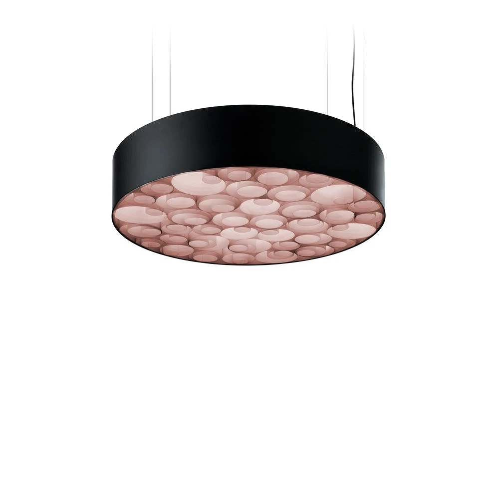 Spiro - LZF - lampa wisząca – kolor Bladoróżowy (nr kat. SPRO SM BK LED DIM0-10V 33)