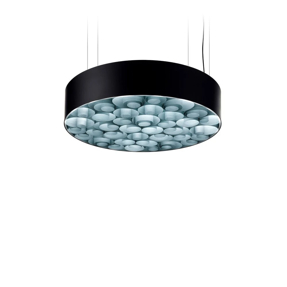 Spiro - LZF - lampa wisząca – kolor Błękit morski (nr kat. SPRO SM BK LED DIM0-10V 34)