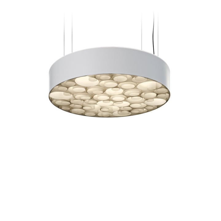 Spiro - LZF - lampa wisząca – kolor Biel kości słoniowej (nr kat. SPRO SM WH LED DIMTRIAC 20)