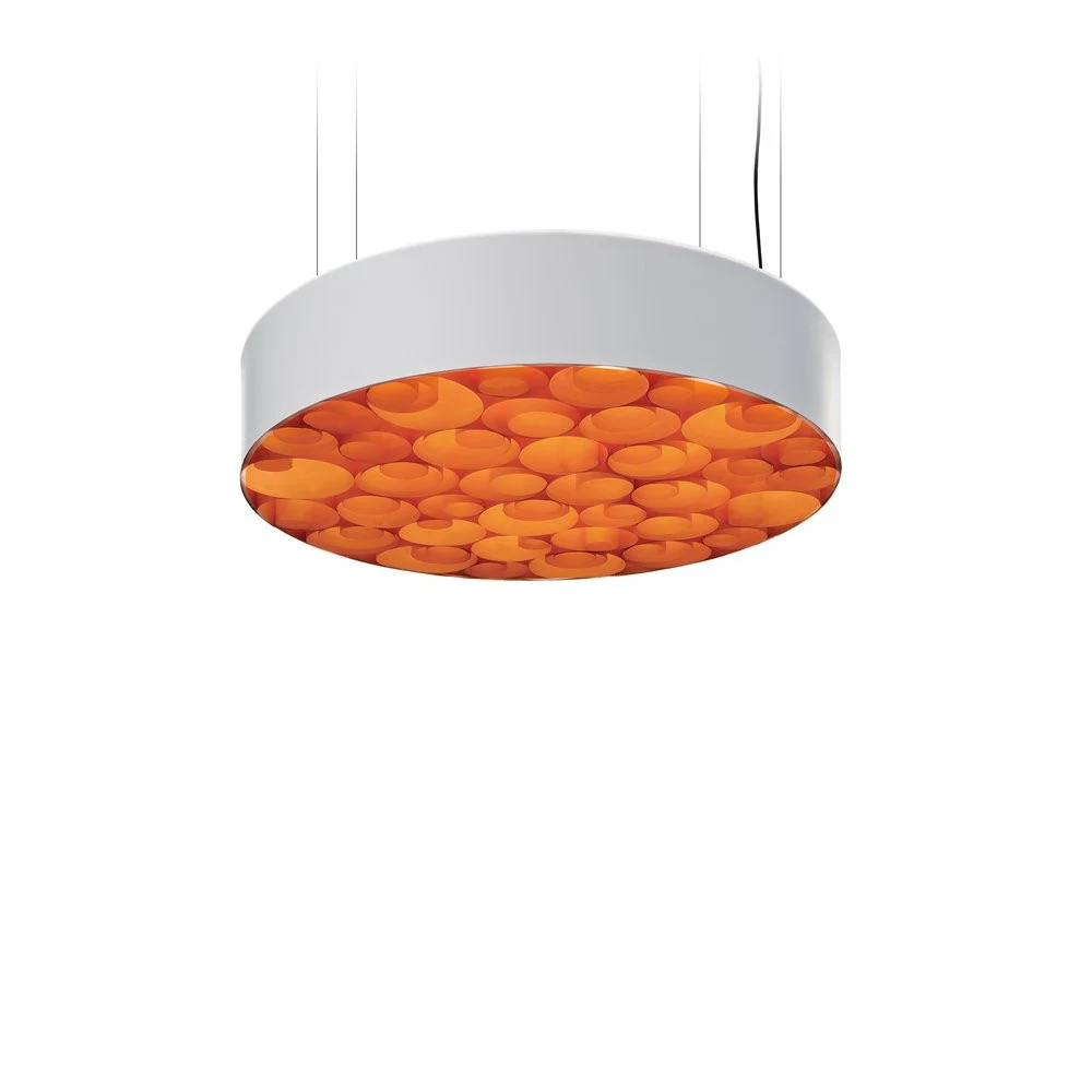 Spiro - LZF - lampa wisząca – kolor Pomarańczowy (nr kat. SPRO SM WH LED DIM0-10V 25)