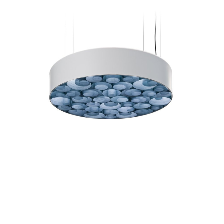 Spiro - LZF - lampa wisząca – kolor Niebieski (nr kat. SPRO SM WH LED DIMTRIAC 28)