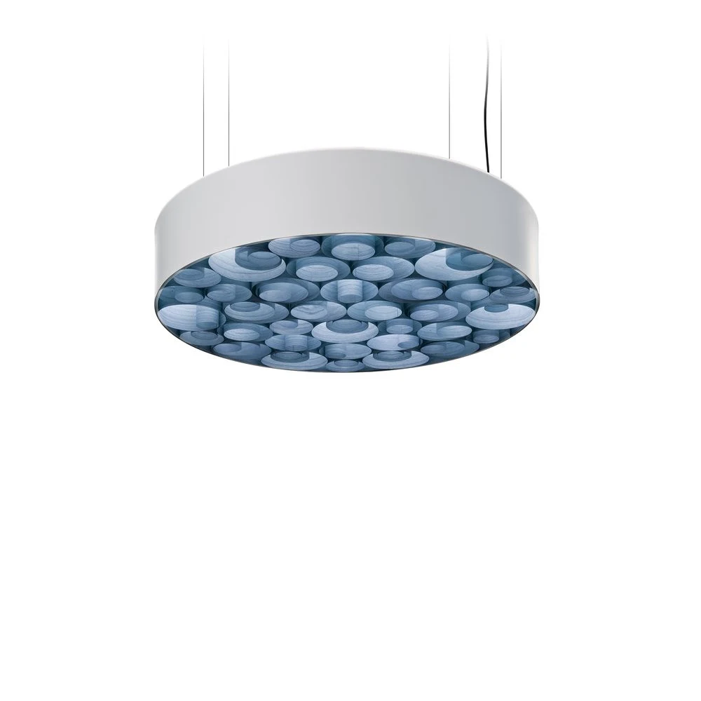 Spiro - LZF - lampa wisząca – kolor Niebieski (nr kat. SPRO SM WH LED DIMTRIAC 28)