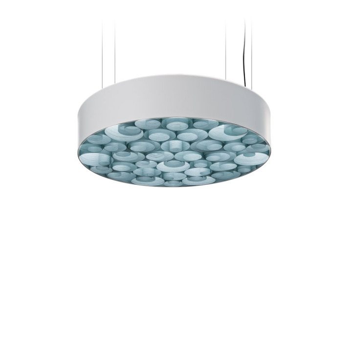 Spiro - LZF - lampa wisząca – kolor Błękit morski (nr kat. SPRO SM WH LED DIMTRIAC 34)
