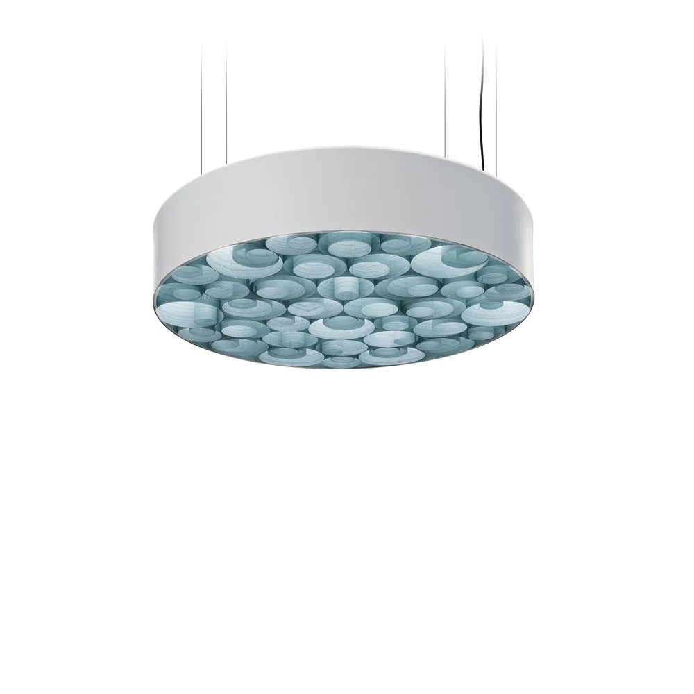 Spiro - LZF - lampa wisząca – kolor Błękit morski (nr kat. SPRO SM WH LED DIMTRIAC 34)