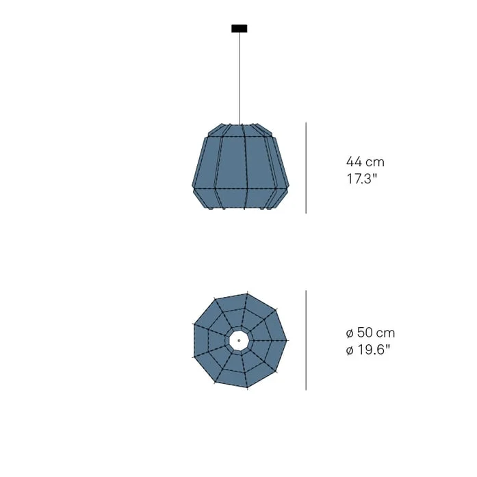 Stitches Bamako - LZF - lampa wisząca – zdjęcie 6
