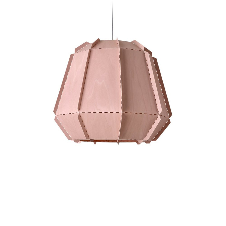 Stitches Bamako - LZF - lampa wisząca – kolor Bladoróżowy (nr kat. STCH BMK S 33)