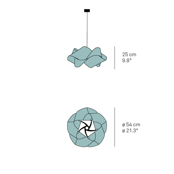 Swirl - LZF - lampa wisząca – zdjęcie 8