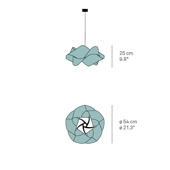 Swirl - LZF - lampa wisząca – zdjęcie 8