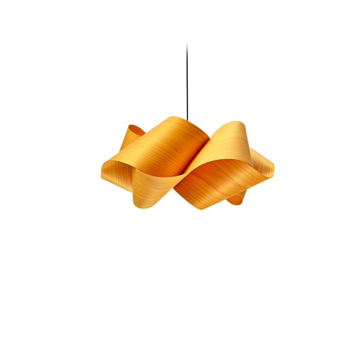 Swirl - LZF - lampa wisząca – kolor Żółty (nr kat. SWRL SP BK 24)