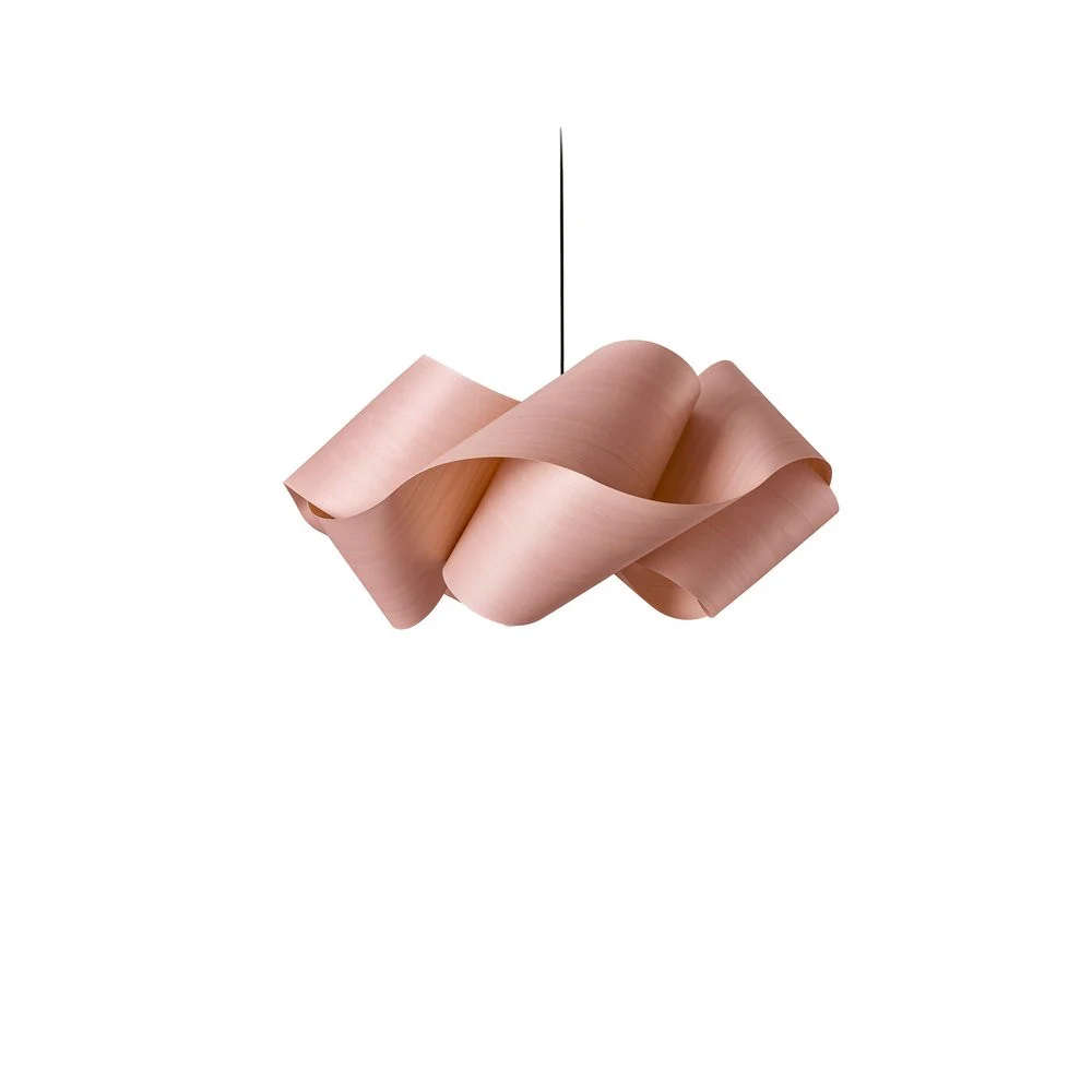 Swirl - LZF - lampa wisząca – kolor Bladoróżowy (nr kat. SWRL SP BK 33)