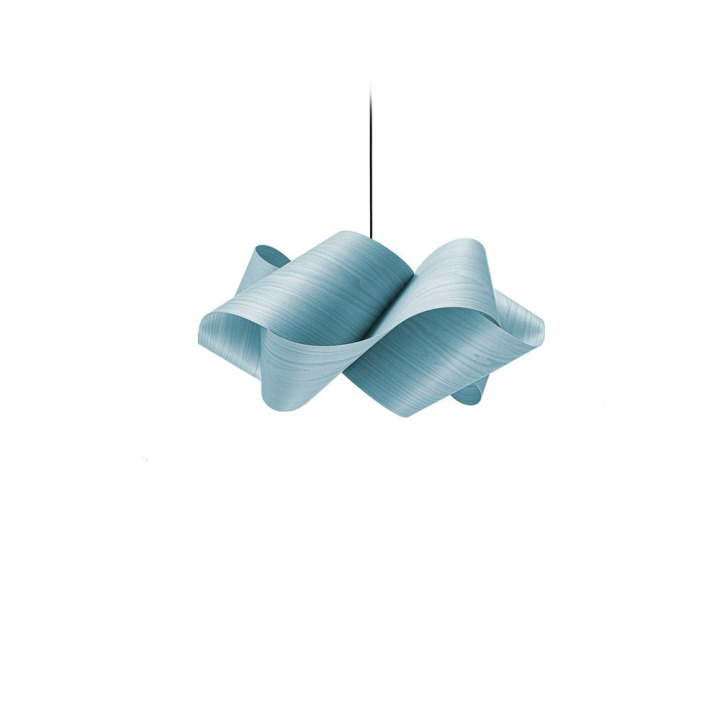 Swirl - LZF - lampa wisząca – kolor Błękit morski (nr kat. SWRL SP BK 34)