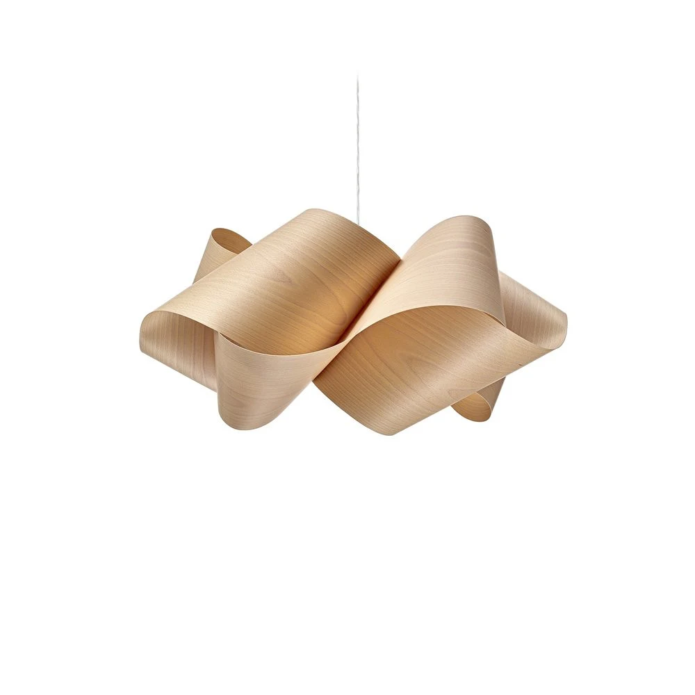 Swirl - LZF - lampa wisząca – kolor Buk naturalny (nr kat. SWRL SG NI 22)
