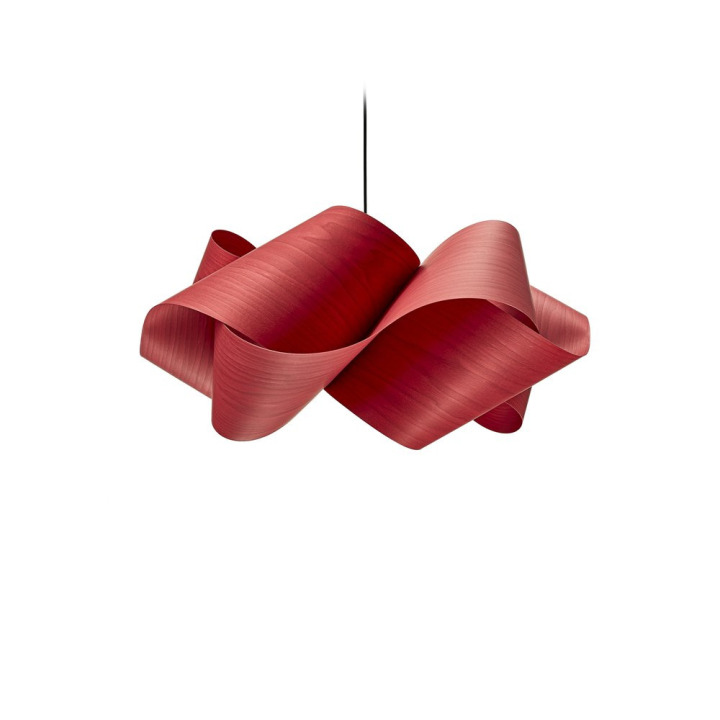 Swirl - LZF - lampa wisząca – kolor Czerwony (nr kat. SWRL SG BK 26)