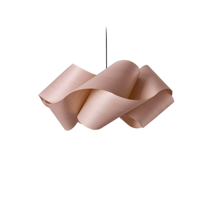 Swirl - LZF - lampa wisząca – kolor Bladoróżowy (nr kat. SWRL SG BK 33)