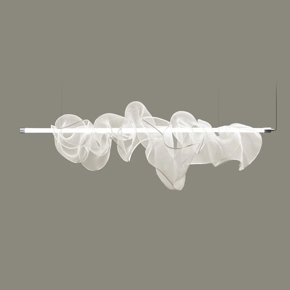 The Cloud - LZF - lampa wisząca – kolor Biały (tkanina) (nr kat. CLD 150 S LED DIMTRIAC)