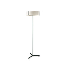 Thesis - LZF - lampa podłogowa – kolor Biel kości słoniowej (nr kat. THES P 150 BK LED 20)