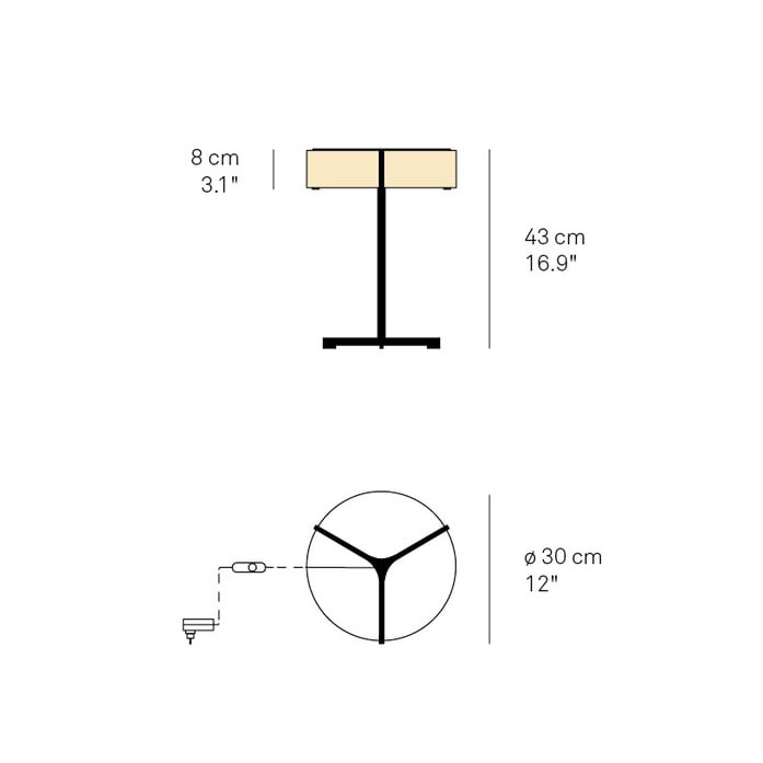 Thesis - LZF - lampa stołowa – zdjęcie 7
