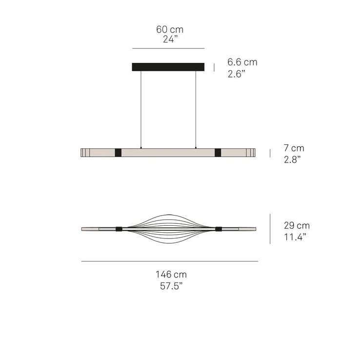 Woodstraps - LZF - lampa wisząca – zdjęcie 5