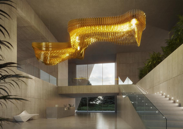 Aria Infinita - Slamp - lampa wisząca – zdjęcie 2