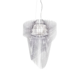 Aria Suspension - Slamp - lampa wisząca – kolor Transparentny (nr kat. ARISS00TRS01T00E27EU)