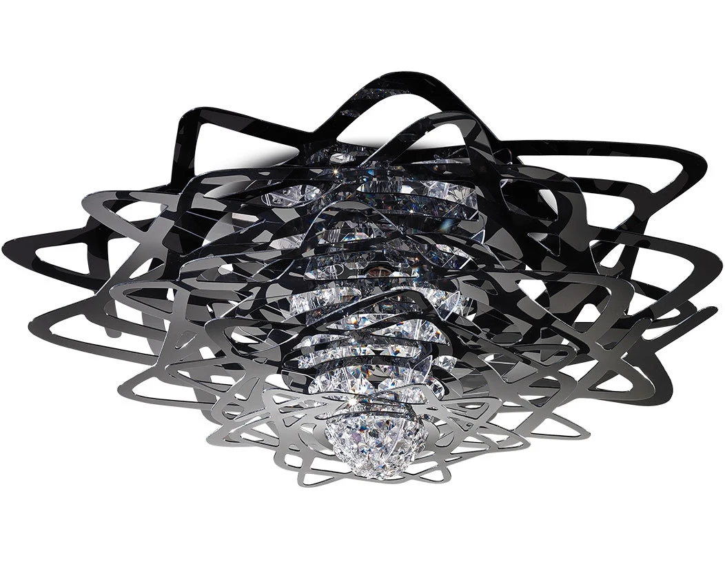 Aurora Ceiling - Slamp - plafon – kolor Czarny (nr kat. AURCL00BLK00000000EU)
