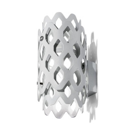 Charlotte Outdoor Applique - Slamp - kinkiet zewnętrzny – kolor Jasnoszary (nr kat. CHRWM00LGR000LDOUDEU)
