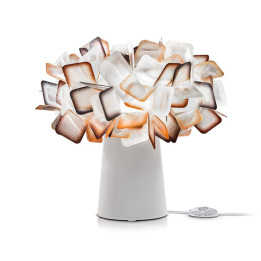 Clizia Table - Slamp - lampa stołowa – kolor Pomarańczowy (nr kat. CLITS00ORG00000WHBEU)