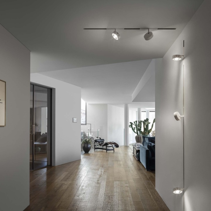 Ego Track Flat Single 09W 3000K DALI Bi - Ideal Lux - moduł systemu szynowego – zdjęcie 2