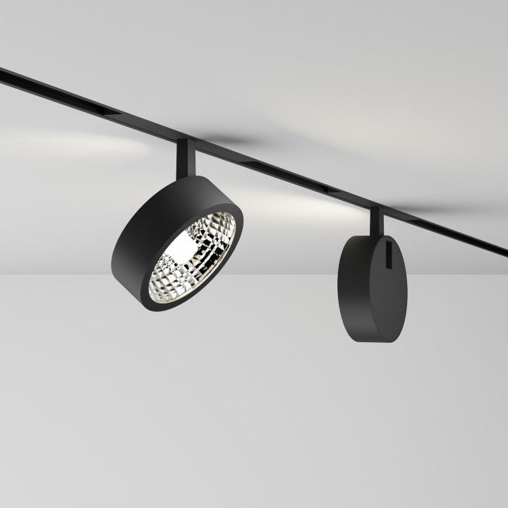 Ego Track Flat Single 09W 3000K On-off - Ideal Lux - moduł systemu szynowego – zdjęcie 2