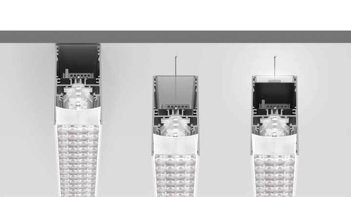 A.39 Suspension/Ceiling Controlled Emission - Artemide - lampa wisząca