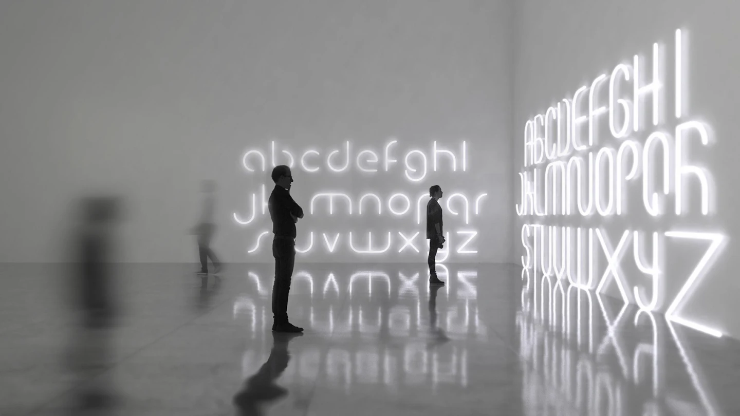 Alphabet of Light Letters - Artemide - lampa zewnętrzna – zdjęcie 4