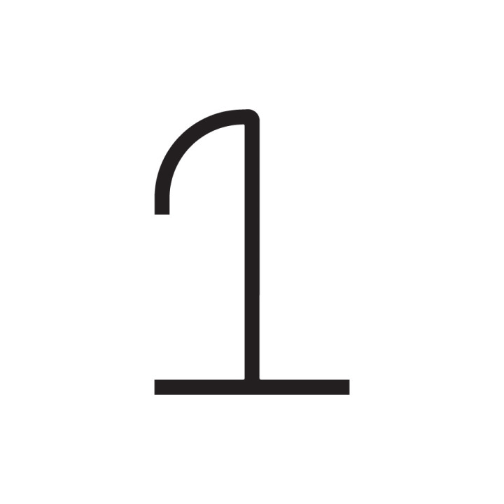 Alphabet of Light Letters - Artemide - lampa zewnętrzna (nr kat. 1200100A)