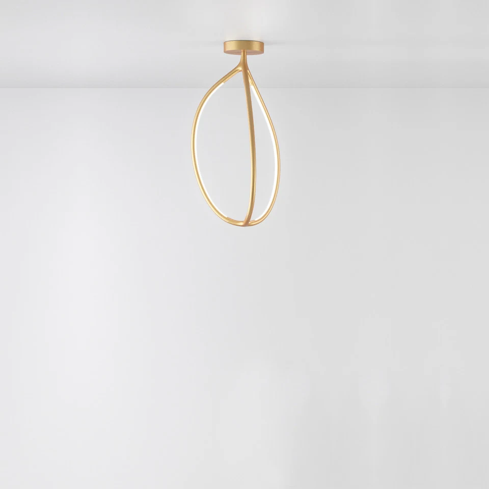 Arrival - Artemide - lampa wisząca – kolor Złoty (nr kat. 1554010APP)
