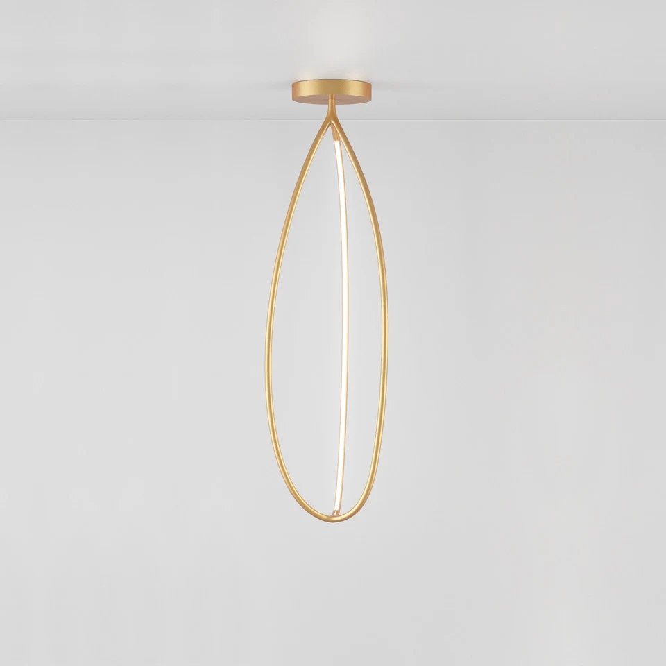 Arrival - Artemide - lampa wisząca – kolor Złoty (nr kat. 1555010APP)