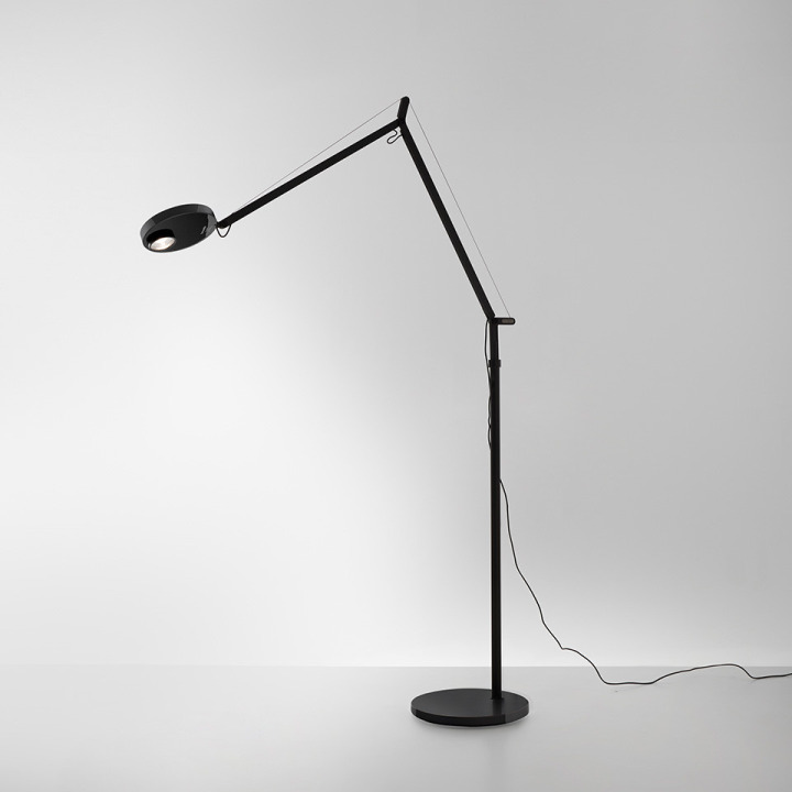 Demetra Professional Reading Floor - Artemide - lampa podłogowa – kolor Antracytowy (nr kat. 1739010A)