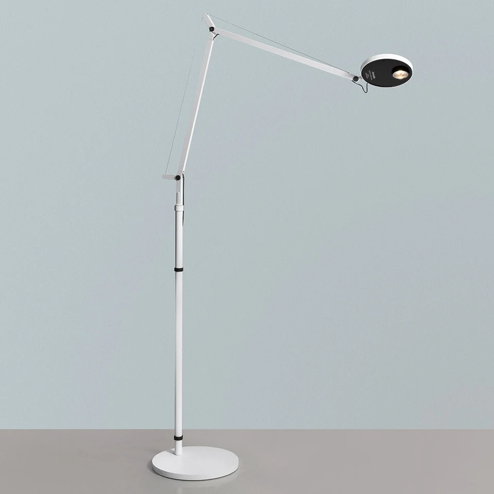 Demetra Professional Reading Floor - Artemide - lampa podłogowa – kolor Biały (nr kat. 1739020A)