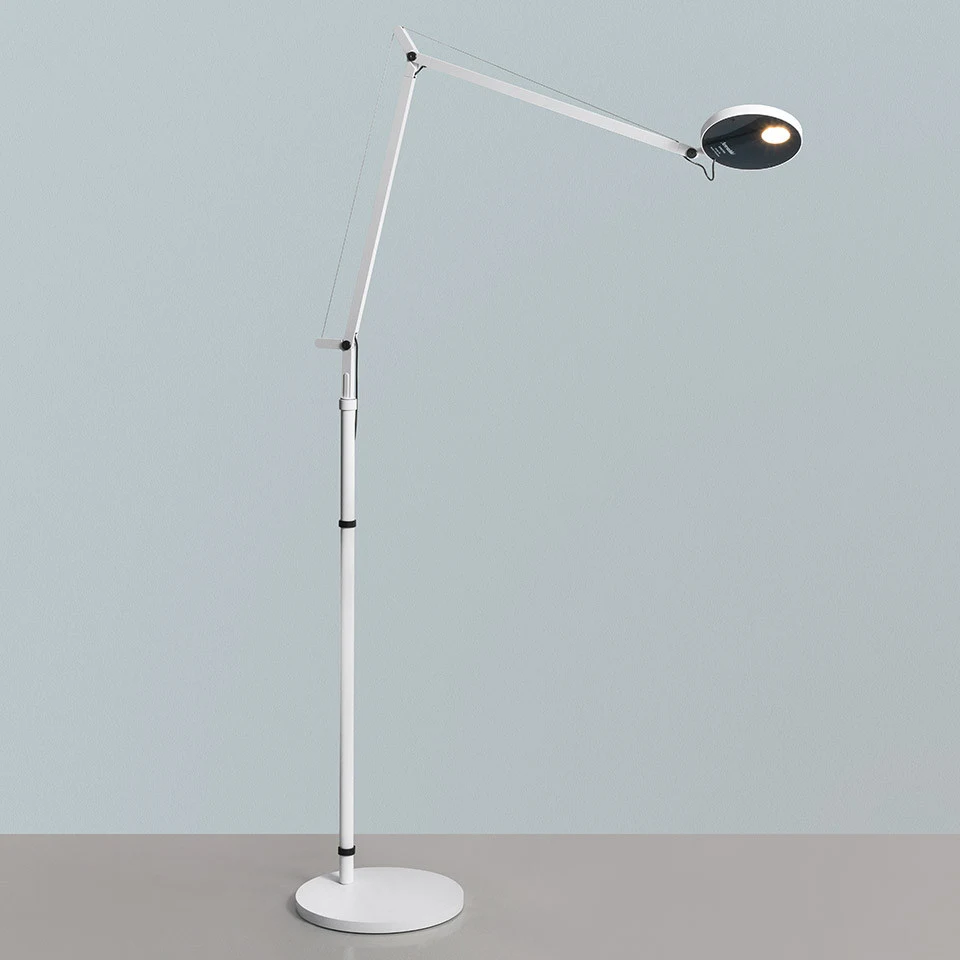 Demetra Reading Floor - Artemide - lampa podłogowa – kolor Biały (nr kat. 1734W20A)