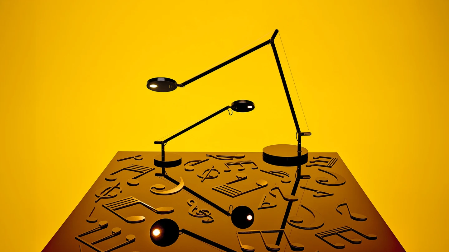 Demetra Table - Artemide - lampa stołowa – zdjęcie 4