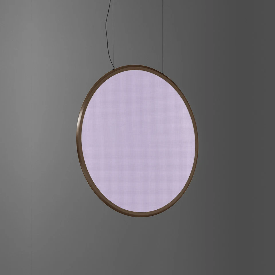 Discovery Vertical - Artemide - lampa wisząca – kolor Brąz (nr kat. 1992260IN1APP)