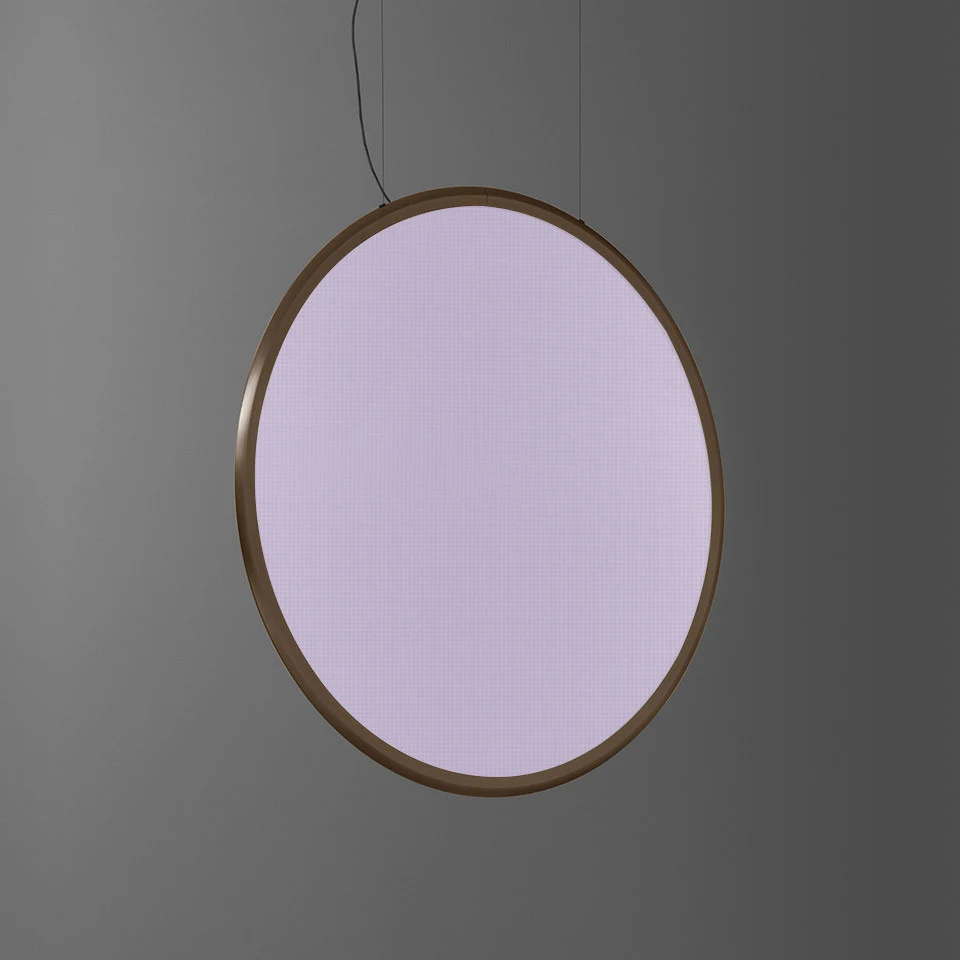 Discovery Vertical - Artemide - lampa wisząca – kolor Brąz (nr kat. 1993260IN1APP)