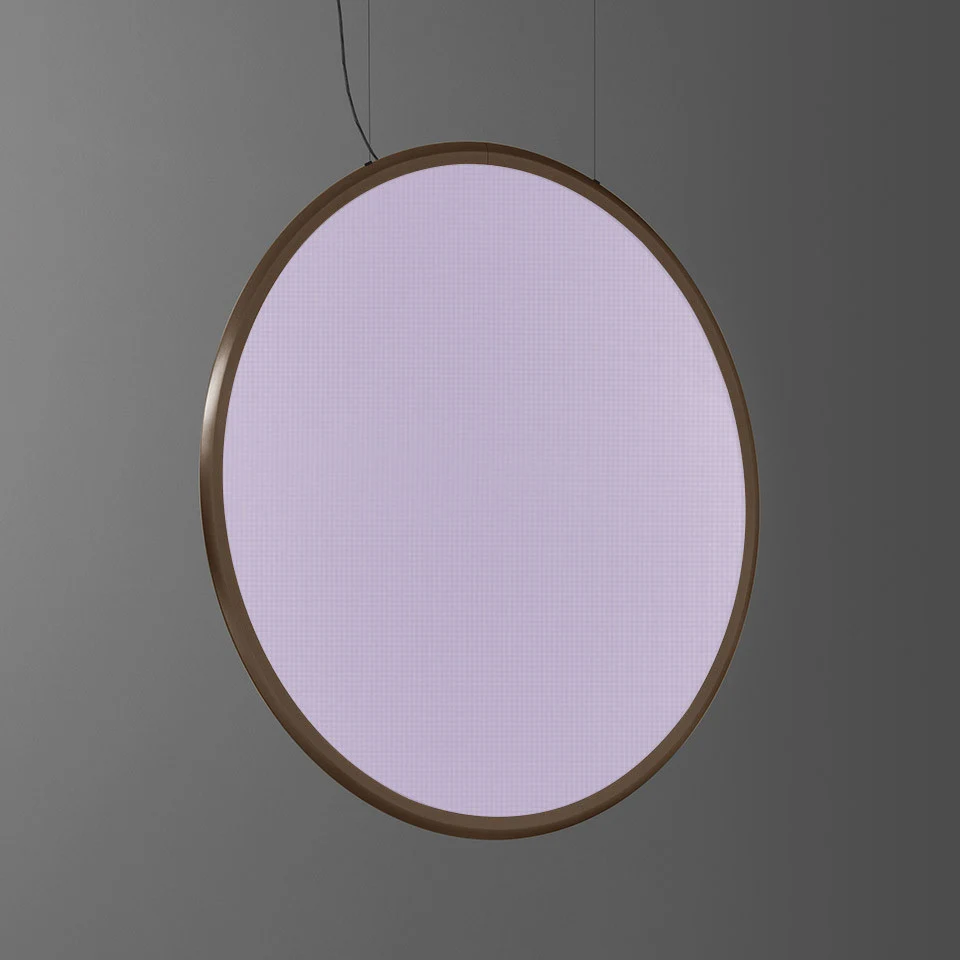 Discovery Vertical - Artemide - lampa wisząca – kolor Brąz (nr kat. 1994260IN1APP)