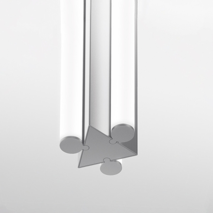Dreispitz - Artemide - lampa zewnętrzna – kolor Srebrny (nr kat. 1858000A)