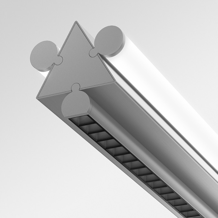 Dreispitz - Artemide - lampa zewnętrzna – kolor Srebrny (nr kat. 1856000A)
