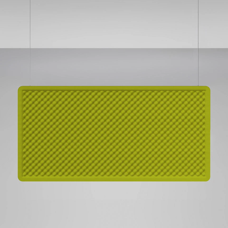 Eggboard Baffle - Artemide - lampa wisząca – kolor Zielony (nr kat. AZ30051)