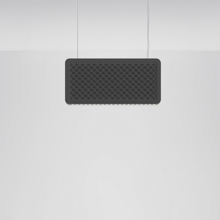 Eggboard Baffle - Artemide - lampa wisząca – kolor Szary (nr kat. AZ11291)