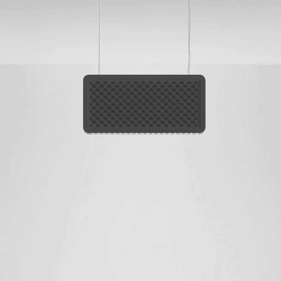 Eggboard Baffle - Artemide - lampa wisząca – kolor Szary (nr kat. AZ11291)