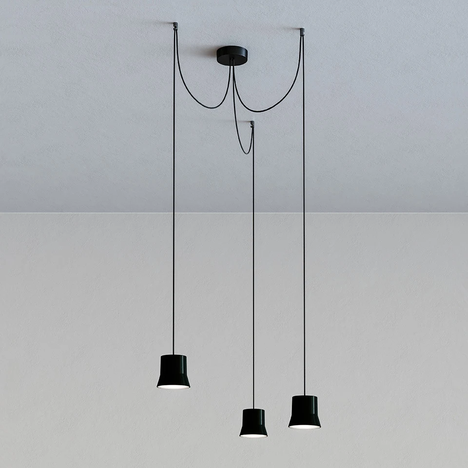 Giò light cluster - Artemide - lampa wisząca – kolor Czarny (nr kat. 0232520A)