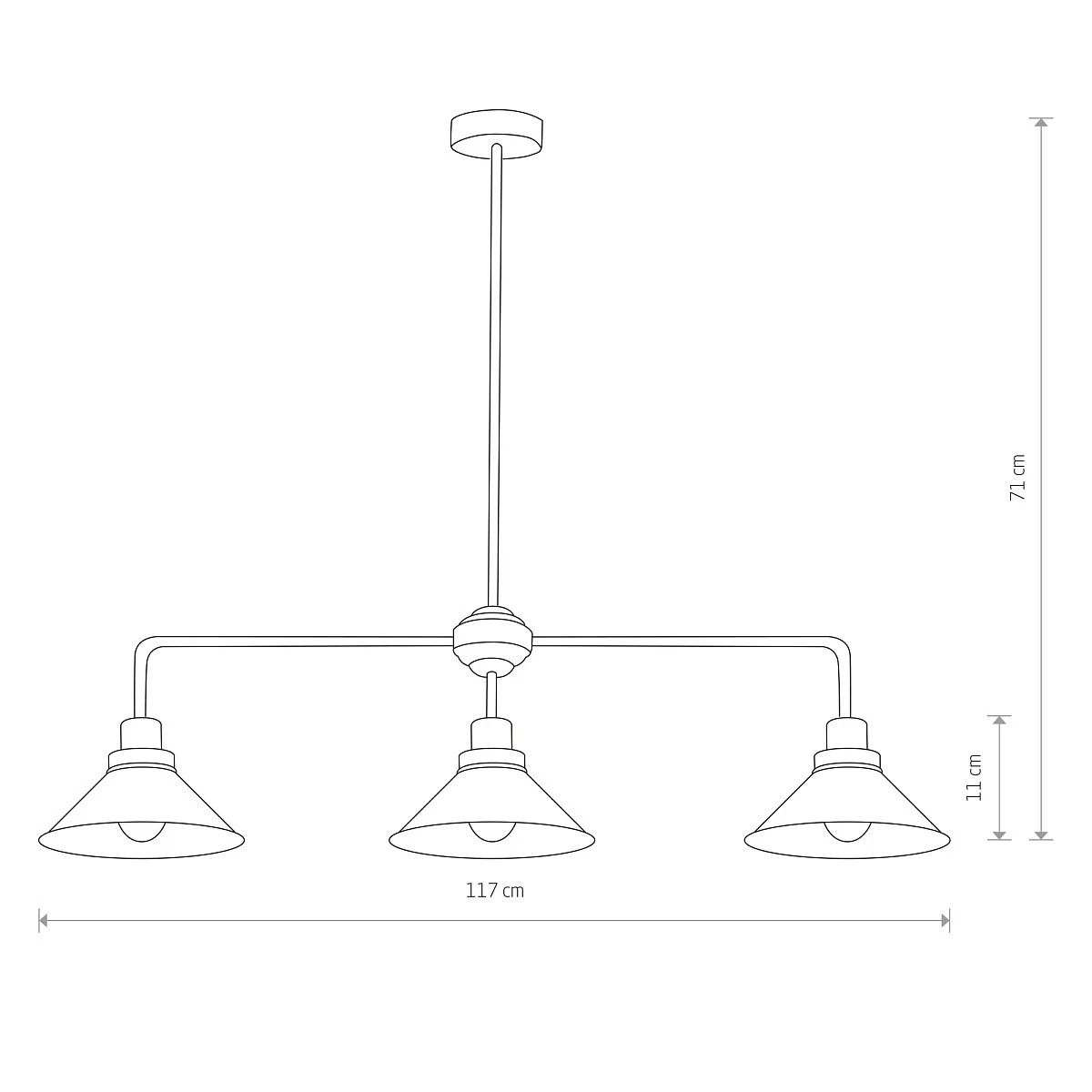 Lampa sufitowa CRAFT III - Nowodvorski – zdjęcie 3