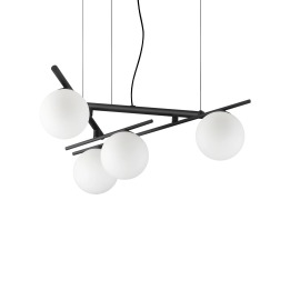 Atlas SP4 - Ideal Lux - lampa wisząca – kolor Czarny (nr kat. 365091)