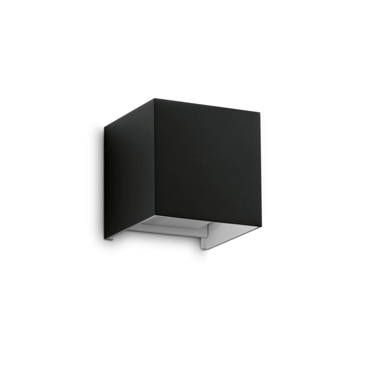 Atom AP D10 - Ideal Lux - kinkiet zewnętrzny – kolor Czarny (nr kat. 313450)